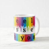 gezegend koffiemok (Voorkant rechts)