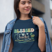 Gezegend Leraar Terug naar School Design T-shirt