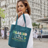 Gezegend Leraar Terug naar School Design Tote Bag