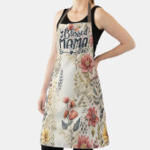 Gezegend Mama All Over Print Schort (Insitu)