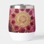 *~* Gezegend Mandal Waterfles AP2 (Voorkant)