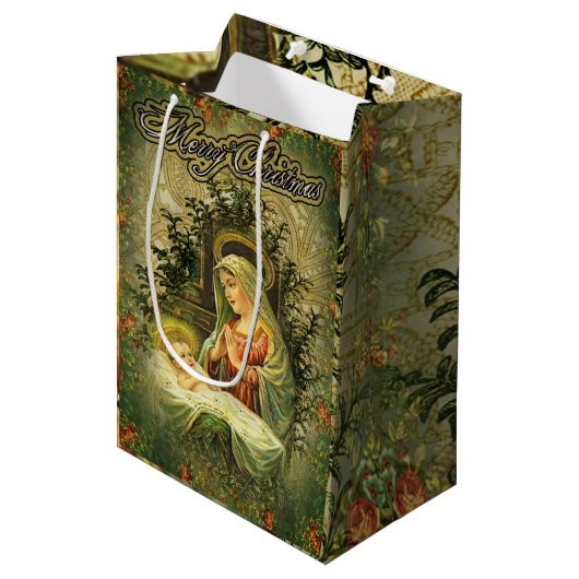 Gezegend Medium Cadeauzakje (Voorkant Gekanteld)