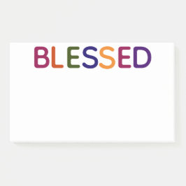 Gezegend Meerkleurig 10 x 6 Post-it® Notes