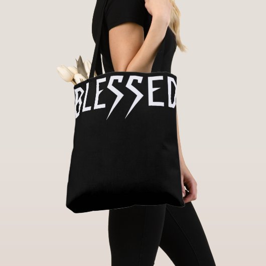"GEZEGEND" met de quote: "Sprit Lead Me..." Tote Bag (Dichtbij)