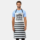 Gezegend met kleinkinderen schort (Gedragen)