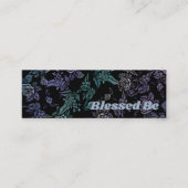 Gezegend Mini Visitekaartje (Voorkant)