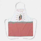 Gezegend Moeder Maagd Maria Katholiek Meal Gebed Schort (Voorkant)