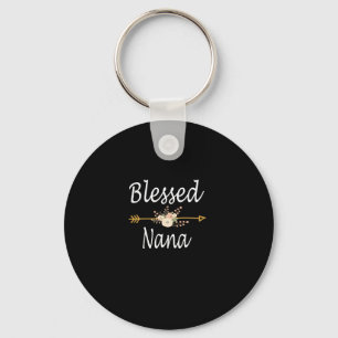 Gezegend Nana Shirt Thanksgiving Kerst Sleutelhanger