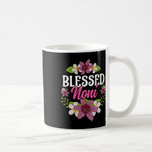 Gezegend Noni Shirt Moederdag Schattige Bloemenges Koffiemok