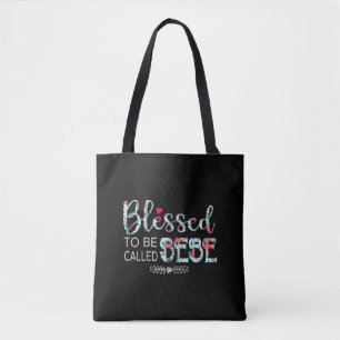 Gezegend om Bebe genoemd te worden Tote Bag