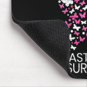 Gezegend om borstkanker overlevingsroze te noemen  muismat (Hoek)