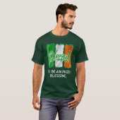 GEZEGEND OM EEN IERSE ZEGEN TE ZIJN St Patrick's D T-shirt (Voorkant volledig)