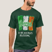 GEZEGEND OM EEN IERSE ZEGEN TE ZIJN St Patrick's D T-shirt (Voorkant)