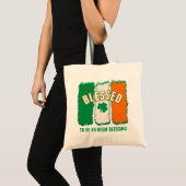 GEZEGEND OM EEN IERSE ZEGEN TE ZIJN St Patrick's D Tote Bag (Voorkant (product))