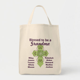 Gezegend om een oma te zijn tote bag
