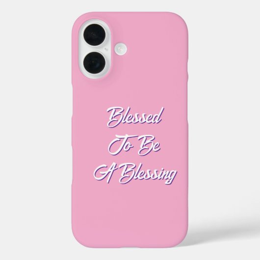 Gezegend om een roze zegening te zijn Case-Mate iPhone case (Achterkant)