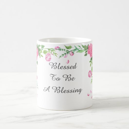 Gezegend om een zegen te zijn koffiemok (Center)