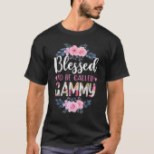 Gezegend om Gammy Grammy Moederdag 1 te heten T-shirt (Voorkant)