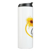 Gezegend om gigi Sunflower Gifts te worden genoemd Thermosbeker (Gedraaid links)