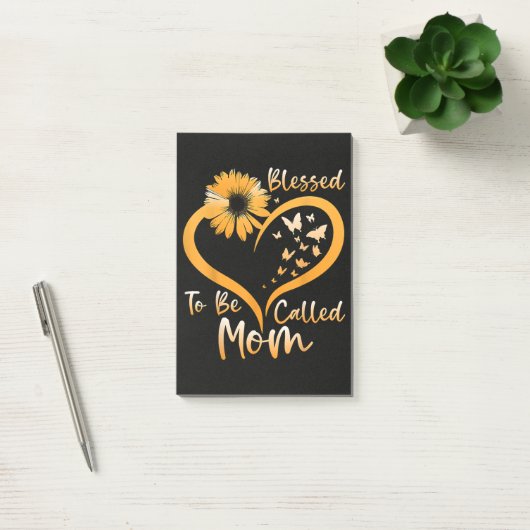 Gezegend om mama genoemd te worden post-it® notes (Kantoor)