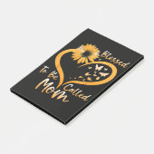 Gezegend om mama genoemd te worden post-it® notes (Schuin)