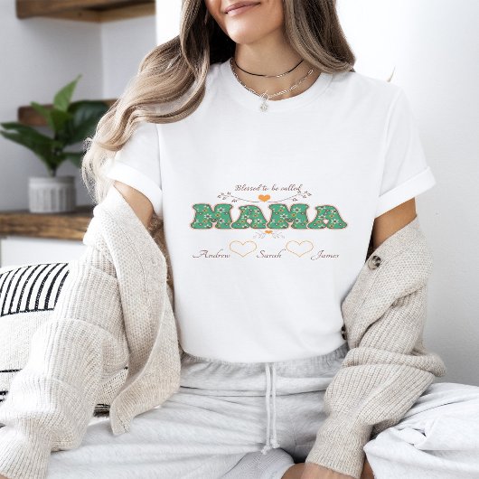 Gezegend om MAMA genoemd te worden T-shirt