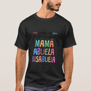 Gezegend om mama oma overgrootmoeder te worden t-shirt