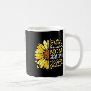 Gezegend om mama oma overoma te worden genoemd koffiemok