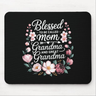 Gezegend om mama oma overoma te worden genoemd muismat