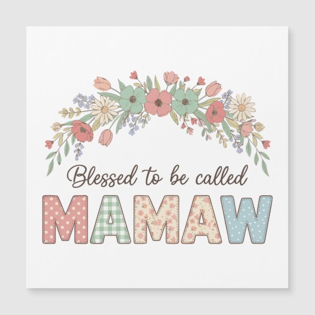 Gezegend om Mamaw genoemd te worden (Voorkant)
