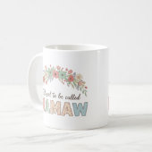 Gezegend om Mamaw genoemd te worden Koffiemok (Voorkant links)
