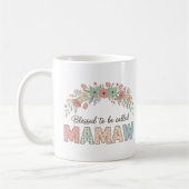 Gezegend om Mamaw genoemd te worden Koffiemok (Links)
