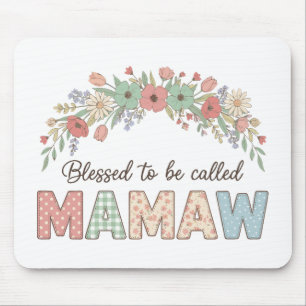 Gezegend om Mamaw genoemd te worden Muismat