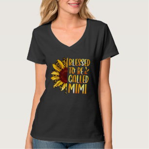 Gezegend om Mimi genoemd te worden Schattige zonne T-shirt
