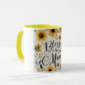 Gezegend om Moeder Moederdag genoemd te worden Mok (Voorkant links)