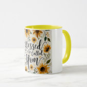 Gezegend om Moeder Moederdag genoemd te worden Mok (Voorkant rechts)