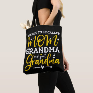 Gezegend om Moeder Oma en Opoe genoemd te worden Tote Bag