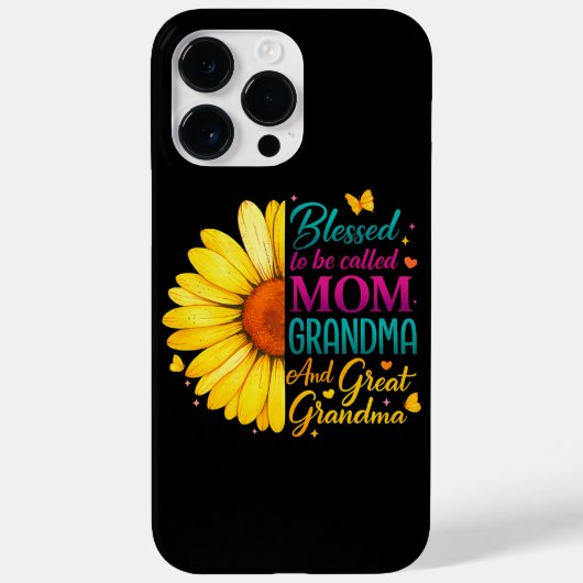 Gezegend om Moeder Oma Groot genoemd te worden Case-Mate iPhone Case (Achterkant)