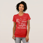 Gezegend om moeder, oma, overgrootmoeder genoemd t t-shirt (Voorkant volledig)