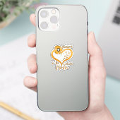 Gezegend om Moeder te worden genoemd Sticker (Telefoon)