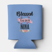 Gezegend om Nina genoemd te worden Blikjeskoeler (Achterkant)