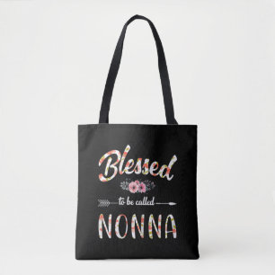 Gezegend om Nonna Kleurrijk Voor Oma te worden gen Tote Bag