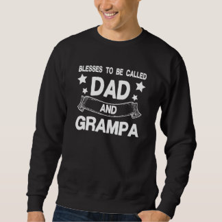 Gezegend om papa en opa te worden genoemd Vaderdag Trui