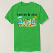 Gezegend om te worden genoemd Amma Summer Beach Ha T-shirt (Design voorkant)