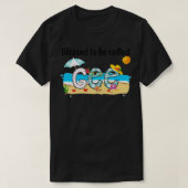 Gezegend om te worden genoemd Ge Summer Beach Happ T-shirt (Design voorkant)