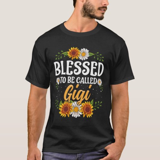 Gezegend om te worden genoemd Gigi Thanksgiving Ch T-shirt (Voorkant)