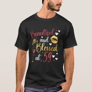Gezegend Op 59 Jaar Oud 59e Verjaardag Het Is Mijn T-shirt