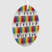 gezegend ornament (voorkant)