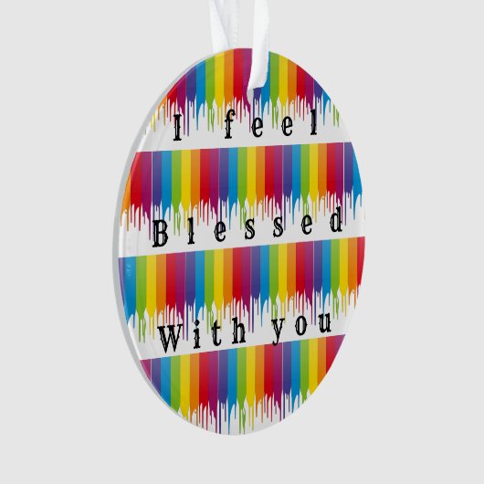 gezegend ornament (voorkant)