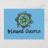 Gezegend Ostara Briefkaart (Voorkant)